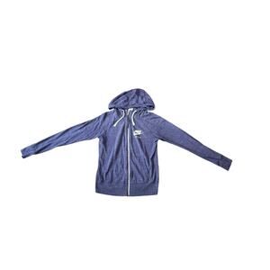 Nike Women's Purple Full Zip Jacket W/Hoodie Pockets and Drawstring Size Small